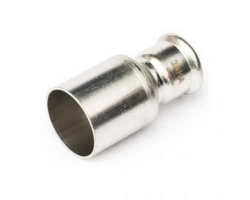 Ниппель, Sanha, NiroPress AISI304L, ВПр-НПр, 88,9ax76,1, 91243.3