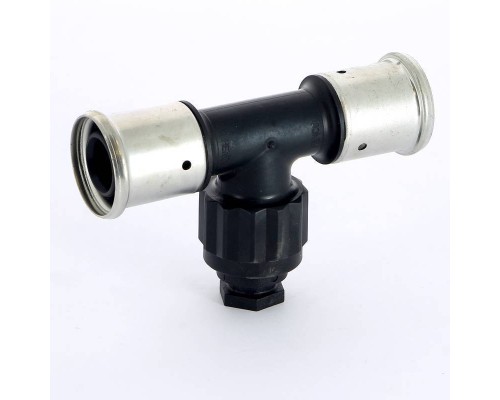 Тройник пресс-В PVDF HENCO 20x3/4"x20