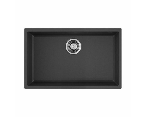 Мойка, OMOIKIRI, Tedori, шгв 660-420-220, отверстия для смесителя-отсутствуют, цвет-чёрный