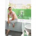 Шланговое подсоединение HansGrohe HG FixFit S с держателем хром