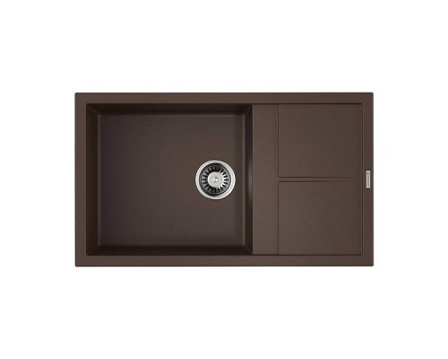 Omoikiri Sumi 86-DC Кухонная мойка Tetogranit 86x50 см, цвет: темный шоколад 4993650