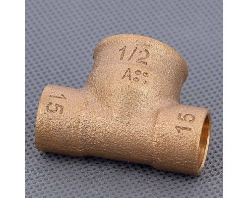 Тройник пайка-В VIEGA 15х1/2" Тройник пайка-В VIEGA 15х1/2"