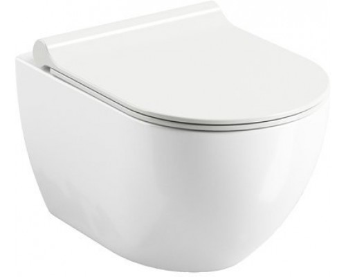 Унитаз подвесной Uni Chrome RimOFF (безободковый) белый X01535