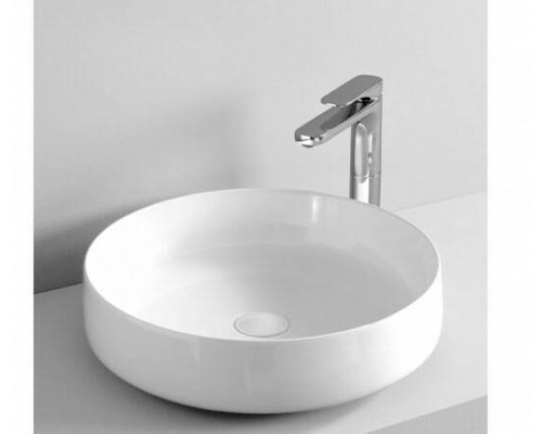 Раковина, Artceram, Cognac, шгв 480-480-125, отверстия для смесителя-отсутствуют, цвет-Zync yellow