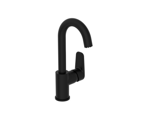 Смеситель для раковины, Vitra, Flow Soft, цвет-черный матовый