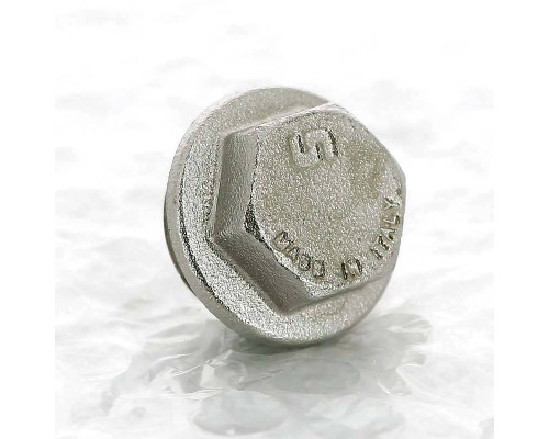 Заглушка Н никелированная UNI-FITT 1/2" Заглушка Н никелированная UNI-FITT 1/2"