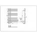 Boheme Venturo Полотенцесушитель электрический 50х11,8х80h см, цвет: хром 723-CR