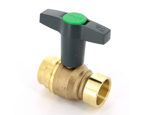 Кран шаровой BB EASYTOP VIEGA 1"1/2 бронза