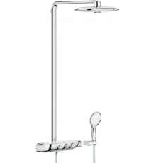 26250000 Rainshower SmartControl 360 DUO Душевая система с термостатическим смесителем для настенного монтажа, 3 режима верхнего душа, хром 26250000