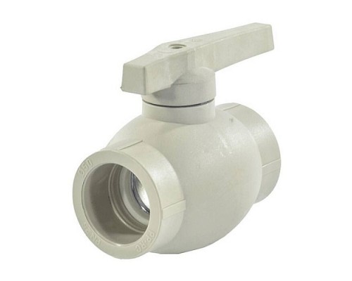 Кран шаровой PP-R сер Дн25 VALFEX 10144025Г Кран шаровой PP-R сер Дн25 VALFEX 10144025Г
