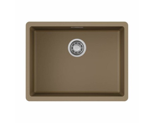 Мойка, OMOIKIRI, Kata, шгв 540-420-220, отверстия для смесителя-отсутствуют, цвет-карамель