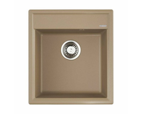 Мойка, OMOIKIRI, Daisen, шгв 460-510-215, отверстия для смесителя-3 промаркированных, цвет-карамель