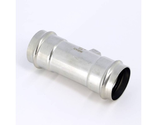 Тройник В-пресс IBP 54 x 1/2" x 54 нерж.сталь Тройник В-пресс IBP 54 x 1/2" x 54 нерж.сталь