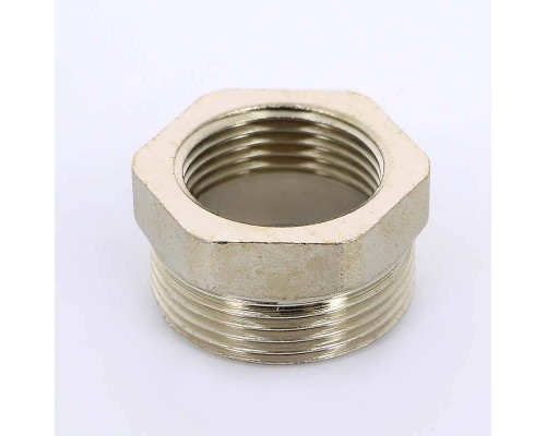 Футорка НВ никелированная UNI-FITT 1"x1"1/4 Футорка НВ никелированная UNI-FITT 1"x1"1/4