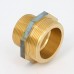 Ниппель бронза Viega укороченный НН 1"1/2 x 2"