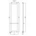 Allen Brau Infinity Полотенцесушитель электрический 160x44 см, с рейлингом и креплением 00288922