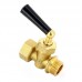 Кран трехходовой WATTS Ind НВ 1/2" для манометра RM15MZ ручка черная