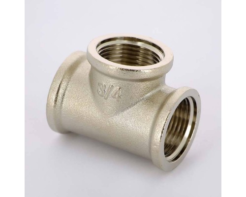 Тройник В никелированный UNI-FITT 3/4" Тройник В никелированный UNI-FITT 3/4"