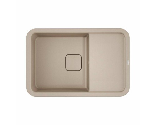 Мойка, OMOIKIRI, Tasogare, шгв 780-510-210, отверстия для смесителя-4 промаркированных, цвет-бежевый