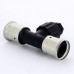 Тройник пресс-В PVDF HENCO 20x3/4"x20