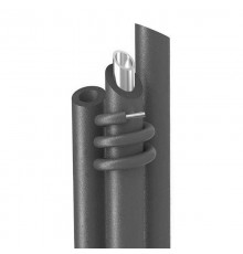 Трубки теплоизоляционные черные 2 метра Energoflex Super Protect ROLS ISOMARKET внутренний диаметр изоляции 16 мм толщина 9 мм