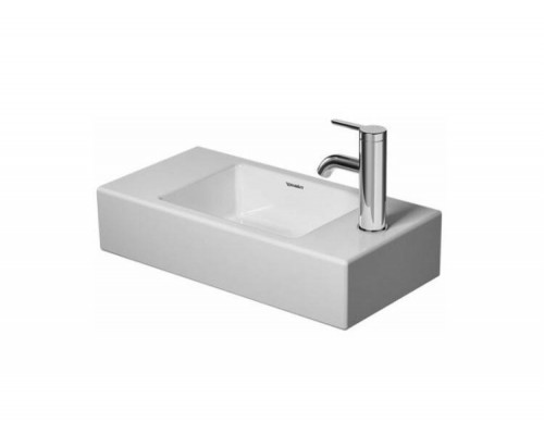 Раковина, Duravit, Vero Air, шгв 500-250-140, отверстия для смесителя-1 слева, цвет-белый