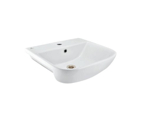 Раковина, Jaquar, JDS, шгв 490-445-175, отверстия для смесителя-1, цвет-белый