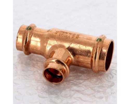 Тройник пресс медь Profipress VIEGA 35x18x22