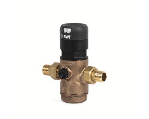 Редуктор давления BWT 3/4" 1.5-7 бар PN25 D1 Red бронза, для г/в, бронз. колба, с разъем. соед