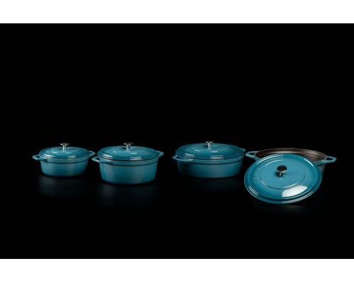 Глубокая кастрюля HS Y DT 28 BLUE