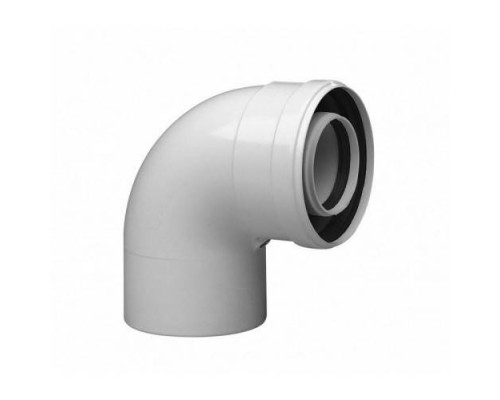 Колено De Dietrich 87' диам. 100 мм, алюминий