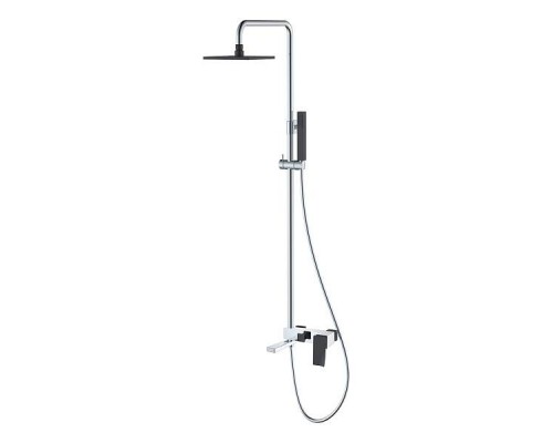 Boheme Q Душевая стойка с верхним душем 15х36х92h см, цвет: хром 148-CRB.2