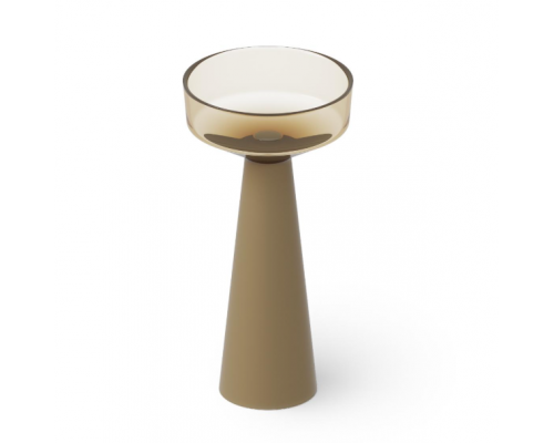 Раковина, DEA Design, Pedestal Basin, шгв 425-425-850, отверстия для смесителя-отсутствуют, цвет-Classic Green Раковина, DEA Design, Pedestal Basin, шгв 425-425-850, отверстия для смесителя-отсутствуют, цвет-Classic Green