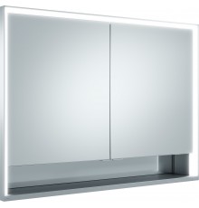 14314171301 ROYAL LUMOS Зеркальный шкаф 1000x165x735 mm для встраиваемого монтажа, 2 поворотные дверцы с двусторонним озеркаливанием, сенсорные клав 14314171301