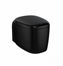 Унитаз, Vitra, Plural, подвесной, шгв 360-545-345, VitrA Clean, цвет-черный матовый