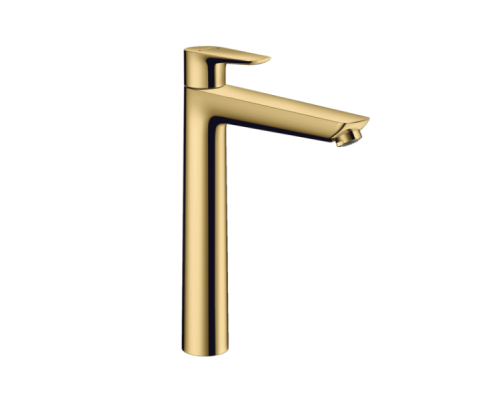Смеситель для раковины, Hansgrohe, Talis E, цвет-полированное золото