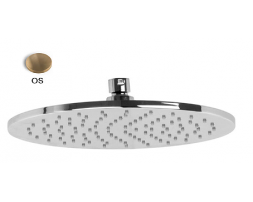 Верхний душ, Fima Carlo Frattini, Showerhead, 250-250, цвет-золото брашированное