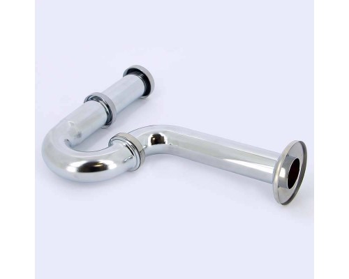 Сифон трубный c горизонтальным отводом хромированный VIEGA