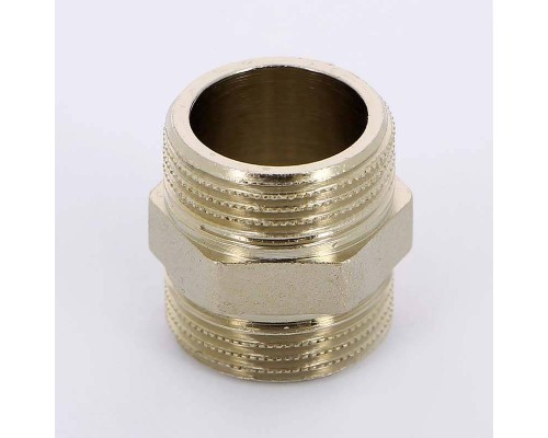 Ниппель Н никелированный UNI-FITT 3/4" Ниппель Н никелированный UNI-FITT 3/4"