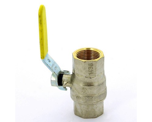 Кран шаровой для газа ВВ FUTURGAS плоский рычаг F.I.V. 3/4"