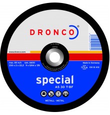 Абразивный отрезной диск Dronco AS 30 T-BF 180х2 (1181055)