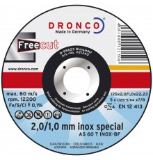 Абразивный отрезной диск Dronco AS 60 T 125х2/1 (1121340)