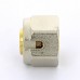 Соединитель для PEX-трубы обжим EMMETI 20х2(М24х19)