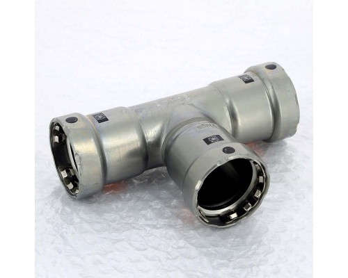 Тройник пресс оцинкованная сталь Megapress VIEGA 1"1/4x1"1/4x1"1/4