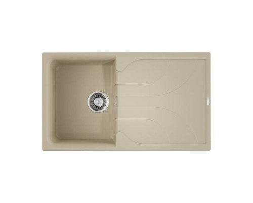 Omoikiri Yasugata 86-BE Кухонная мойка Tetogranit 86x50 см, цвет: ваниль 4993869