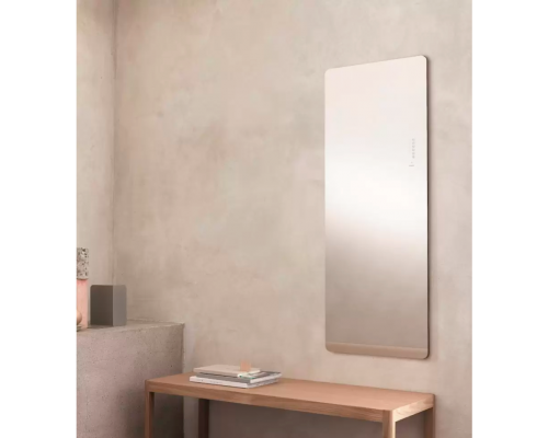 Полотенцесушитель электрический Lazzarini E-Mirrorr 700W белый прямой