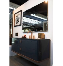 Комплект мебели, Milldue, Tailor, тумба под раковину   столешница с интегрированной раковиной, со смесителем THG, Bondi, и зеркалом