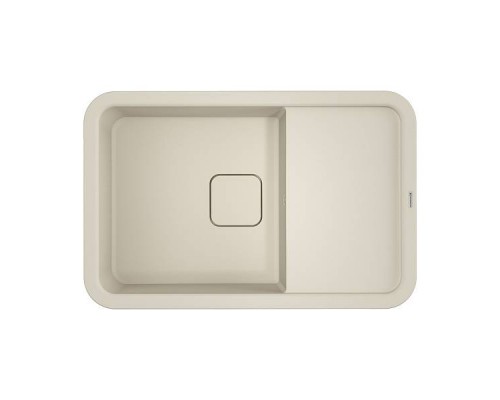 Omoikiri Tasogare 78-PA Кухонная мойка Artgranit 78x51 см, цвет: пастила 4993746