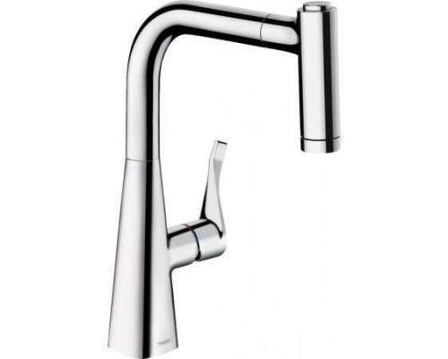 Смеситель для кухни, Hansgrohe, Metris M71, цвет-хром