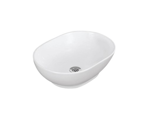 Раковина, Jaquar, Solo, шгв 485-370-150, отверстия для смесителя-отсутствуют, цвет-белый